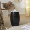 RUBY12" SIDE TABLE -BLACK