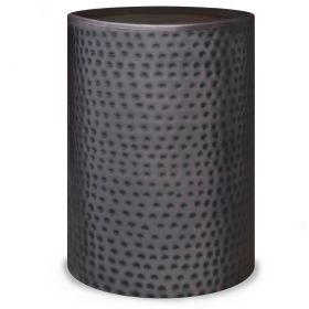 Corbin - Metal Side Table - Hammered Antique Copper