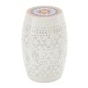 RUBY 12" SIDE TABLE - WHITE